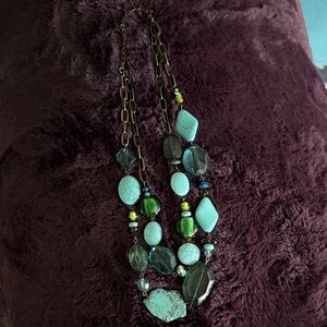 Elegant Multi-Gemstone Necklace